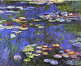Famous Lilies Paintings - Water Lilies 1914